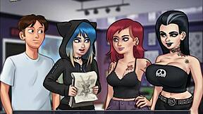 summertime saga episode 119 features anime cartoon adventure with big tits