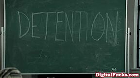 Beautiful Bibi Jones caught fucking in close-up action