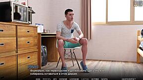 Teen Slut Deepthroats and Rides Cowgirl in University Shower