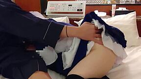 Wanna get sucked by a cute nurse in cosplay?