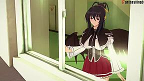 Kuroka explores hs dxd ntr madness in full fantasyking3 animation