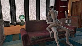 does she suck with a vibrator in her ass?