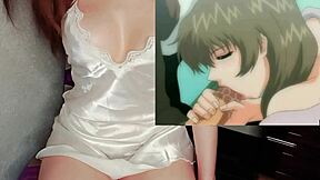 Meseras Tetonas Calientan A Los Clientes - Hentai Hitozuma Cosplay Ep 1