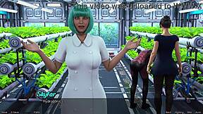 stranded in space with step sisters feeling cute and emotional