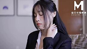 Ravaging my boss in black stockings at work