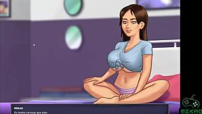 Jenny is the housewife in the Summertime Saga episode 8