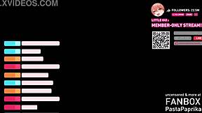 Nadržený anime hentai creampie s 3D čurákem plným spermy