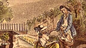 Vintage erotic drawings showcase sensual curves and hidden desires.