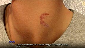 i wonder if jamie and shauna just kissed in that 3d cartoon