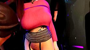 Lustful Asian Student Doggystyle Deepthroat At Club