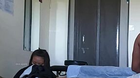 The MASSAGE ends with a HAPPY CUMMING for the gay client