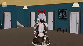 in harem hotel 90, the anime game unfolds casually