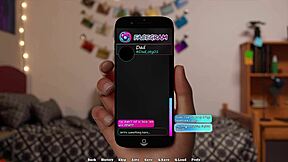 Horny busty redhead roommate in college dorm game