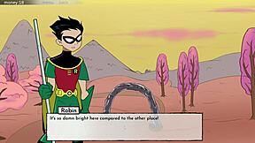 In 18Titans Part 26, watch raven get fucked twice in intense hentai action!