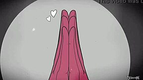 silent mime dashes through animated hentai world