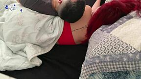 Real Amateur Couple Gets High And Has Intense Passionate Sex With Creampie