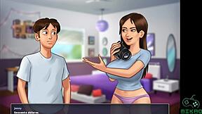 Jenny is the housewife in the Summertime Saga episode 8