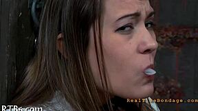 intense punishment for girl in bdsm scene