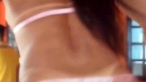 she took two cocks and got her ass fucked