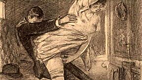 Vintage erotic illustration with retro charm 😍