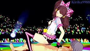 Naoto, Rise, and Yu engage in intense sexual encounters
