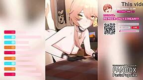 Horny Anime Hentai Creampie with 3D Cartoon Cock Cum