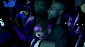 Lustful Asian Student Doggystyle Deepthroat At Club