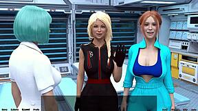 stranded in space with step sisters feeling cute and emotional