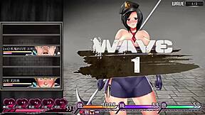 karryn sucks monster cock in prison hentai