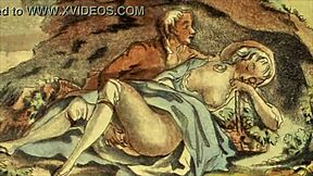 Vintage erotic drawings showcase sensual curves and hidden desires.