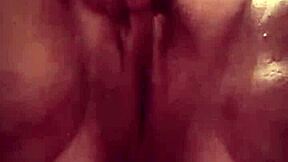 does she love massaging her juicy milf pussy?