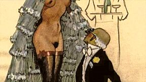 vintage erotic art showcases stunning retro cartoon designs