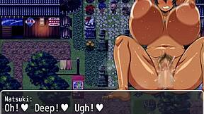 tanned girl natsuki gets fucked all night by perverted ghost