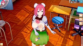 3d cartoon anime hentai with big tits handjob blowjob