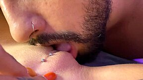 Romulo Pontes Licks My Tattooed Pussy Until I Squirt in Orgasmic Bliss!