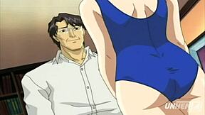 Step father can't resist groping young 18+ step daughter in swimsuit!