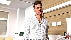 sara rides big cock in anime daddy creampie