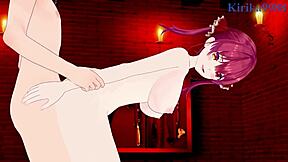 pekora says, 'mommy, let's have intense sex'