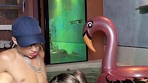 She Swallows Monster Cock