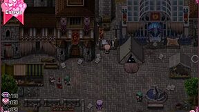 In Ceres and the Contract Guild hentai, pregnant Bruxinha has rough sex with all, bad ending part 10.