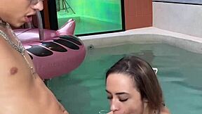 She Swallows Monster Cock