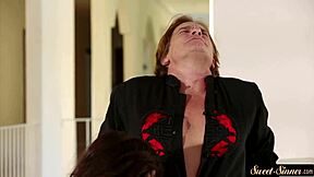 hey, wanna see busty teen doggystyled by stepdad?