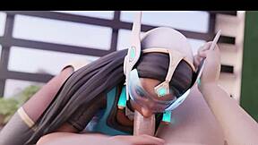 सिमेट्रा रीडक्स में, किरदार प्रकृति में पर्वर्टेड गार्डन एक्सप्लोर करता है