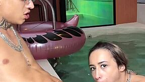 She Swallows Monster Cock