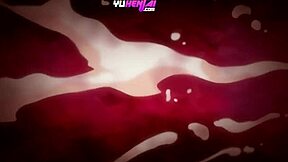 he found a glory hole through stepsister’s wall in wild hentai