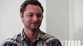 Brad Sterling and XXLayna Marie in Taboo Reality Blowjob Scene