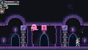 Flip Witch Pixel Hentai Game Ep 14 Hot Monster Girl Femdom Draining His Balls