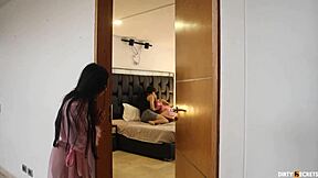 My Stepdaughter Watches Me Fuck My Stepson in Wild Roleplay Action