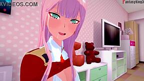 Zero two fucks darling hard in the franxx!