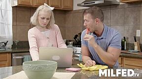 Sneaky GF’s Grandma Licks and Fucks Me in Secret